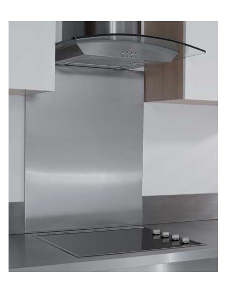Stainless Steel Hob Splashback 750H x 600mm / 900mm Width Kitchens 56486000
