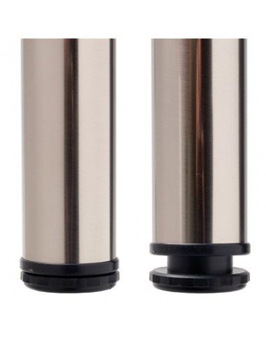 870mm Table Worktop Support Leg 60mm Brushed Nickel BB870BN
