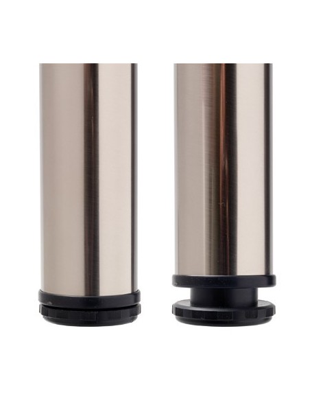 870mm Table Worktop Support Leg 60mm Brushed Nickel BB870BN