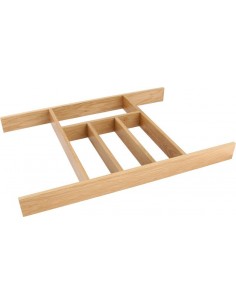 Oak Cutlery Drawer Insert Tray 400-1000mm Cut-To-Size Wooden Kitchens 55027406