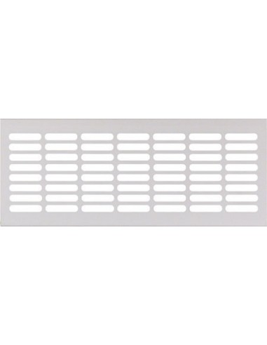 250x102mm Ventilation Grill Silver Matt 90Cm2 Airflow Recess Mount 57513916