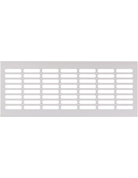 250x102mm Ventilation Grill Silver Matt 90Cm2 Airflow Recess Mount 57513916