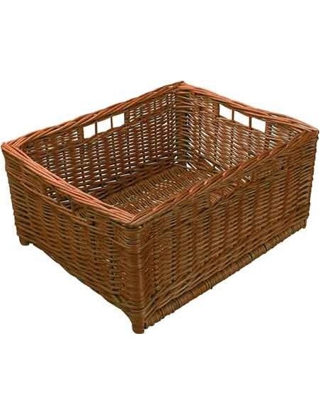 Natural Wicker Storage Basket 450 x 375mm For Open Display 450mm Unit 54057015