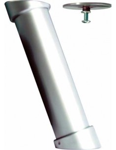Breakfast Bar Support Glass Glued Matt Chrome 20 Degree Zinc Alloy 50526433 2