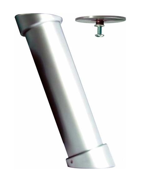Breakfast Bar Support Glass Glued Matt Chrome 20 Degree Zinc Alloy 50526433