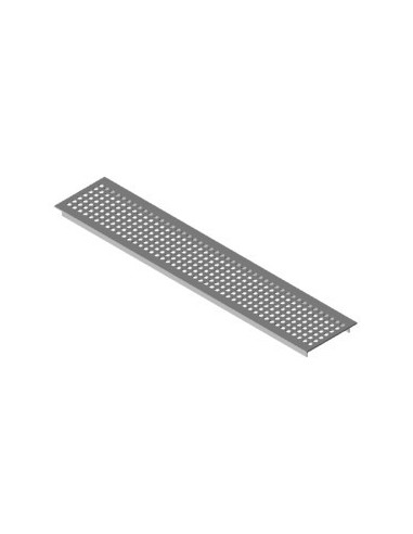 Ventilation Grill 100mm x 500,1000,2000mm Lengths Aluminium