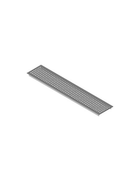 Ventilation Grill 100mm x 500,1000,2000mm Lengths Aluminium