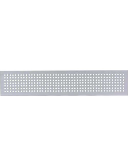Ventilation Grill 100mm x 500,1000,2000mm Lengths Aluminium