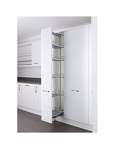 300mm Kessebohmer Kitchen Larder Tall Pull Out Arena 2200mm Dispensa KALF300SC