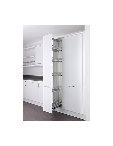 300mm Kessebohmer Kitchen Larder Tall Pull Out Arena 2200mm Dispensa KALF300SC